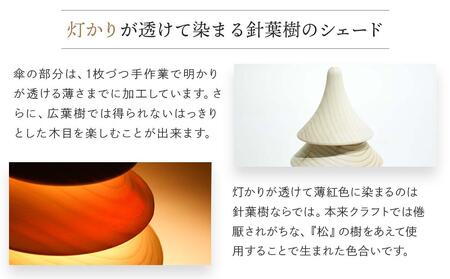 旭川クラフト 工房 灯のたね 灯樹色 つりぃ 小