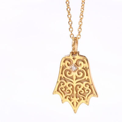 
                  ＜Do＿goods＞古墳時代の造形美　棘葉形杏葉　ダイヤモンド ネックレス 659-872-D_goods＞古墳時代の造形美　棘葉形杏葉　ダイヤモンド ネックレス 659-872-D【1490352】
                