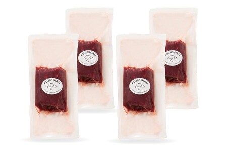 ふじ馬刺し 上赤身4個セット 400g