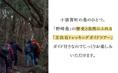 野崎島 王位石トレッキングガイドツアー 2名様  [DAJ020] 小値賀