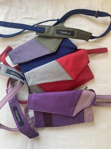 スマホルダー【カラーパターンB/C/D】 ファッション スマホホルダー スマホケース 横型 スマホショルダー ショルダーバッグ シンプル  カラーパターンB