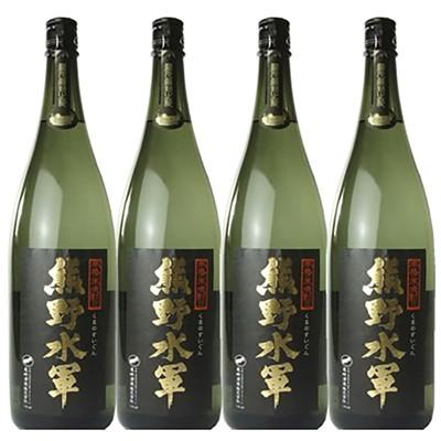 ふるさと納税 上富田町 本格米焼酎 熊野水軍 1800ml×4本 1升瓶 /尾崎酒造(C003)上富田町