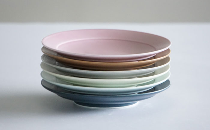 【波佐見焼】DAILY MAT シリーズ リム 小皿 6枚セット【永峰製磁】【eiho】 [RA46]