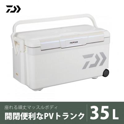 ふるさと納税 湖南市 釣具のダイワのクーラーボックス　PVトランクHD2 TSS3500  (容量:35リットル)