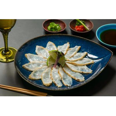 ふるさと納税 南島原市 とらふぐのてっさ&amp;とらふぐのたたき(大皿)/1皿