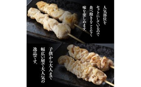【３ケ月定期便】 焼き鳥人気部位串 計４８本【肉 鶏肉 国産鶏肉 九州産鶏肉 宮崎県産鶏肉 若鶏 焼鳥 やきとり BBQ バーベキュー 鶏肉】