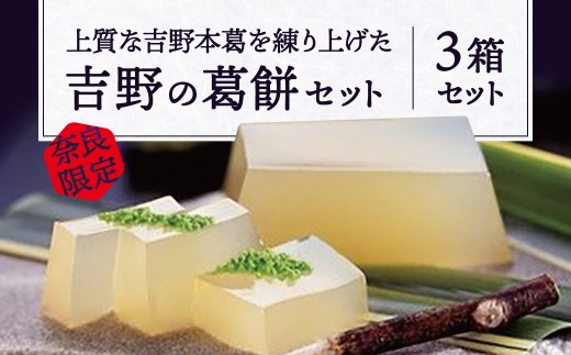 くずもち 奈良限定 吉野の葛餅セット くずもち 葛 よしのや 奈良県 奈良市 I-118