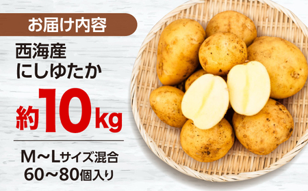 勝田農園の満々じゃがいも にしゆたか 約10kg（MからLサイズ混合）＜勝田農園＞[CGM002]