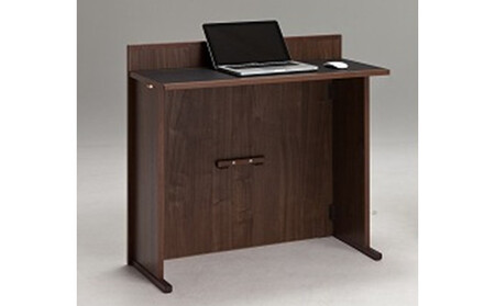 折り畳みデスク　パタン　ブラウン色