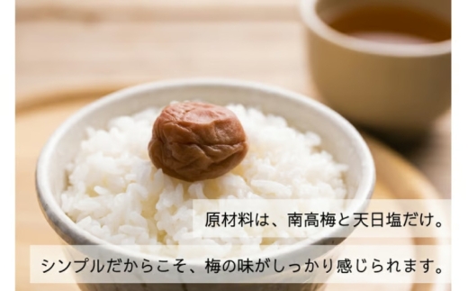 【常温保管可能 】ミネラル豊かな天日塩だけで漬けた無添加梅干し2kg(塩分18％)／南高梅 【umehkr006A】