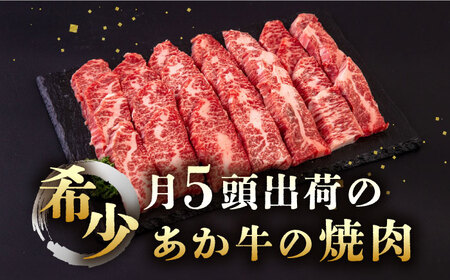 長崎和牛 あか牛 焼肉用 500g《対馬市》【高田牧場】 対馬 牛 和牛 焼肉 冷凍配送[WCR005]