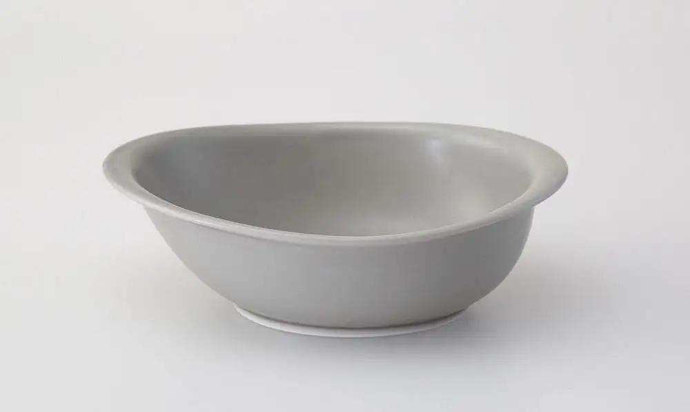 【波佐見焼】 18×13.5×5.5cm楕円オーブン鉢2個組GRM【西海陶器】2 37659｜波佐見焼 陶器
