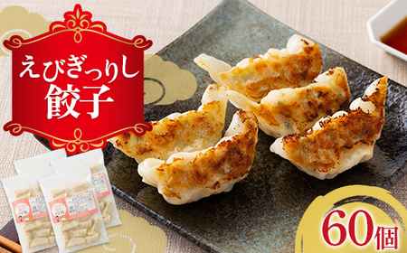 えびぎっしり餃子 60個 焼餃子 水餃子 中華 ぎょうざ ギョーザ お弁当 おかず F4H-0217