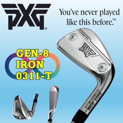 ふるさと納税 小山市 ゴルフクラブ　PXG 0311 GEN8-T アイアン#5-PW 6本セット-S(カーボン)