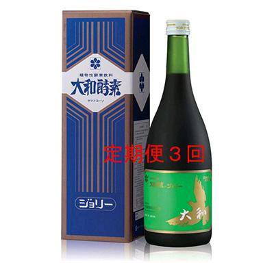 ふるさと納税 忠岡町 【3週間毎定期便】酵素発酵植物エキス「ジョリー」720ml 1本　全3回