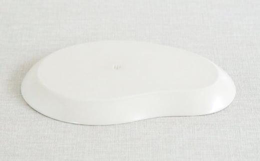 【波佐見焼】フレッシュアート ビーン プレート 2柄セット〈ビーン・ラディッシュ〉【菊祥陶器】[OAQ047] / プレート 楕円型プレート お皿 陶器 陶磁器 食器 器 うつわせっと 陶器セット ワ