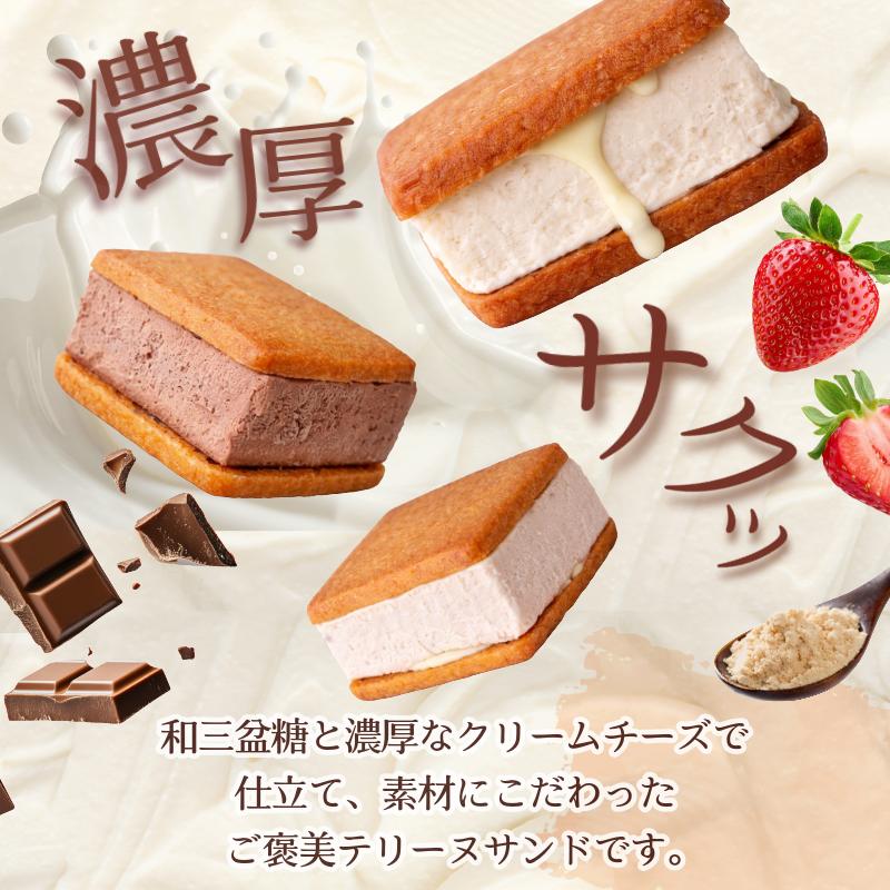 テリーヌサンド フロマージュ 6個 各種2個 プレーン いちご チョコレート 純苺 和三盆 個包装 日出蔵 おやつ セット 詰合せ 詰め合わせ 3種類 洋菓子 焼菓子 お菓子 冷凍 徳島県 ドリームチ