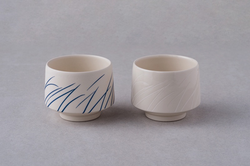 【Mustakivi】TUULI カップ WHITE｜ ムスタキビ Mustakivi むすたきび MUSTAKIVI Marimekko マリメッコ デザイナー 砥部焼 北欧 キッチン 食器 食器 