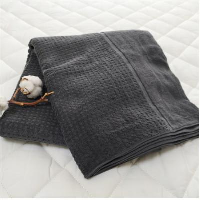 ふるさと納税 和泉市 【シングル】オーガニックコットンタオルケット(145×190cm)チャコール　OH-5774-CY |  | 02