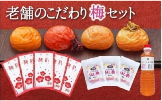 梅満喫セット 特選A級 紀州南高梅 味わい4種800g 千年の知恵 梅干し 梅札 和歌山県産 hoso015A