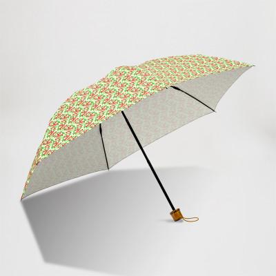 ふるさと納税 東大阪市 EMILY BURNINGHAM 折りたたみ傘ミニ55cm [チェリーズ]