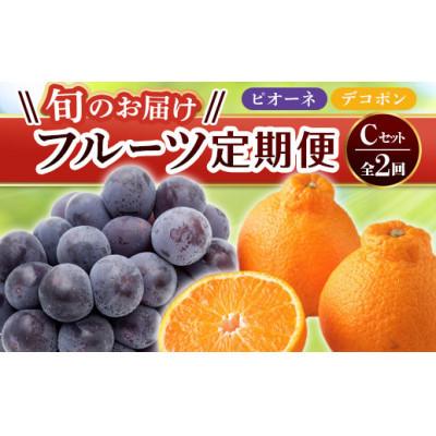ふるさと納税 三豊市 【発送月固定定期便】香川県・三豊市共通返礼品　フルーツ旬の果物　Cセット全2回
