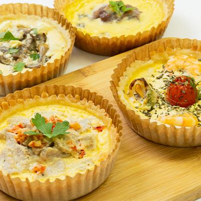 ふるさと納税 白山市 【冷凍生キッシュ】石川県の人気食材を使ったグルテンフリーキッシュ詰め合わせ!4種各2個入り |  | 01