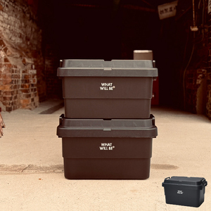 トランクギア　TG-50S / 50L コンテナボックス 収納 大容量 アウトドア スタッキング ブラック