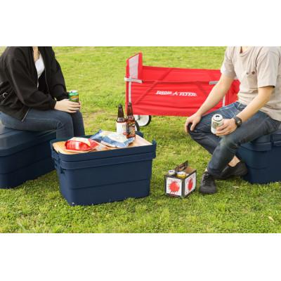 ふるさと納税 恵那市 DIY風テーブルトップセット　ネイビー　Sサイズ　2個 |  | 01