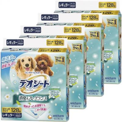 ふるさと納税 名張市 デオシート消臭&フレグランスグリーンアロマの香りレギュラー128枚×4 | 