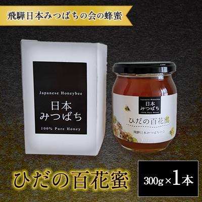 ふるさと納税 高山市 日本みつばちの百花蜜《ひだの百花蜜》 300g 1本 PN003