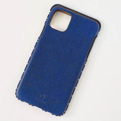ふるさと納税 七尾市 【iPhone16用】本革ケース・ネイビー