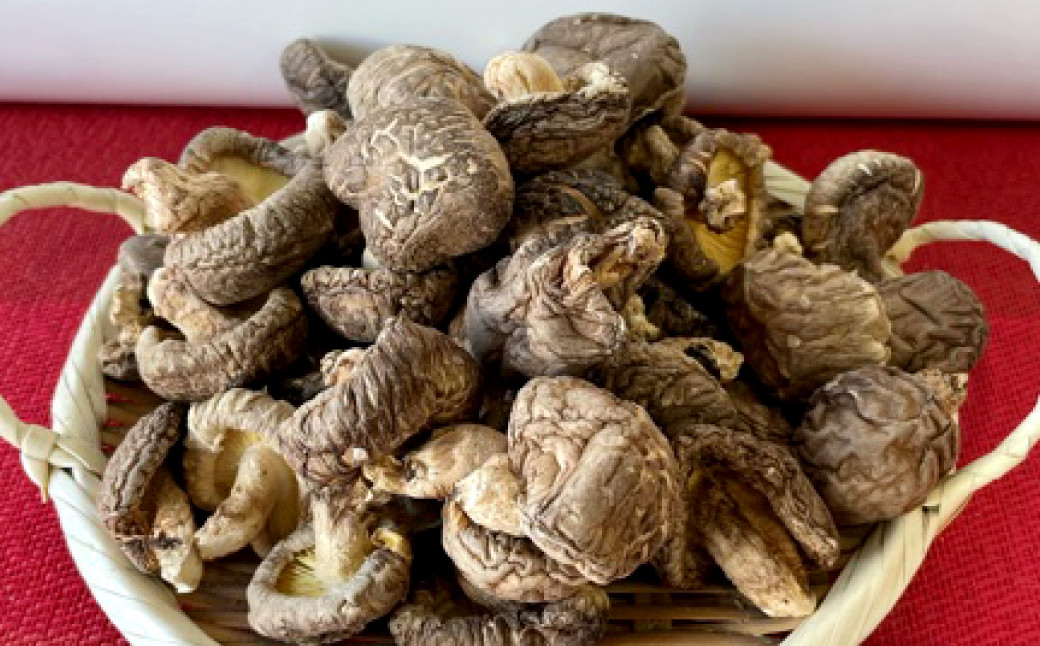 山盛りどんこ400g 山盛り大葉しいたけ400g 山盛り不揃いしいたけ500g 各1個 合計1.3kg