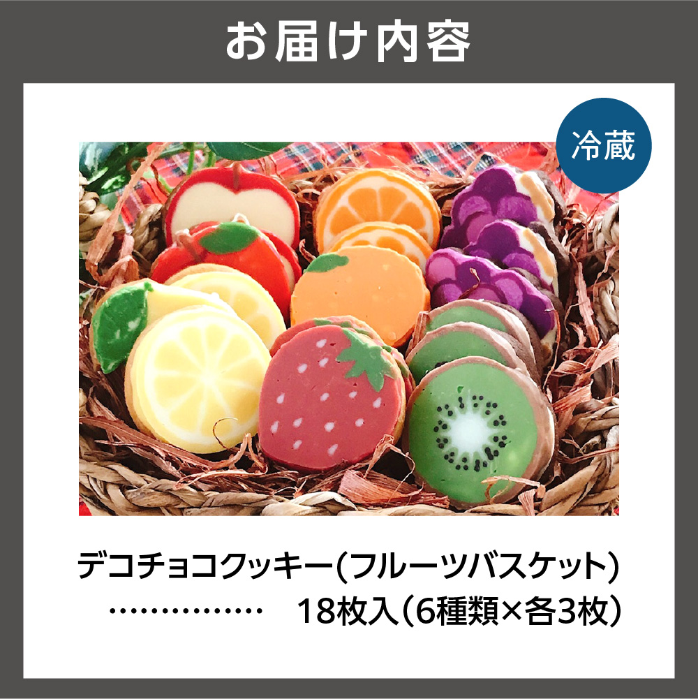 デコチョコクッキー（フルーツバスケット）