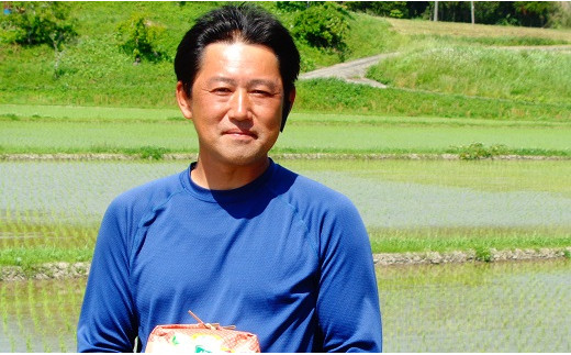 鴨川市の農家「川名 一将」さん。自慢の長狭米を全国に発信したいと、ふるさと納税に参加しました。