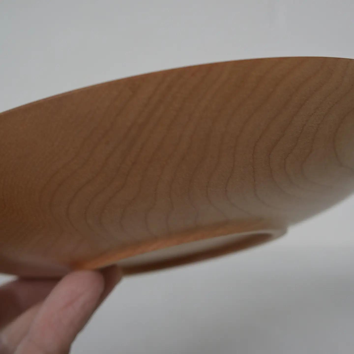 食器 皿 ボウル皿 無垢材 メープル 軽量