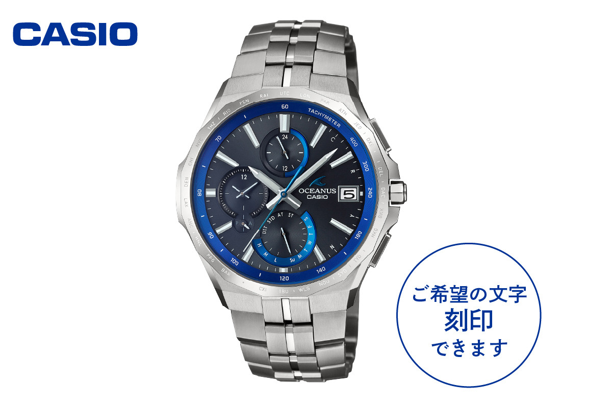 
CASIO腕時計 OCEANUS OCW-S5000-1AJF ≪名入れ有り≫　hi011-054r
