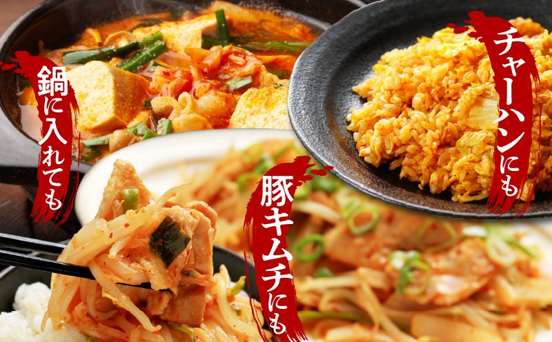 定期便 白菜キムチ 1kg × 6回【毎月配送コース 高評価 人気 惣菜 きむち 漬物 韓国グルメ おつまみ 家計応援 お楽しみ 福袋 大阪 泉佐野 大阪府 泉佐野市】