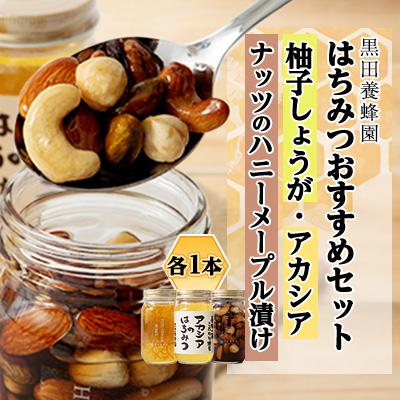ふるさと納税 鹿沼市 <創業100年>国産天然はちみつと加工はちみつおすすめセット