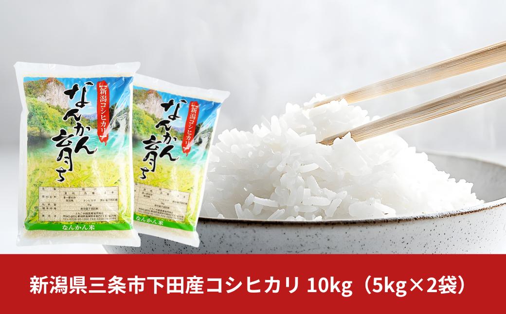 
            コシヒカリ 10kg (5kg×2袋) 新潟県三条市下田産 こしひかり 令和7年産 [JAえちご中越]【014S020】
          