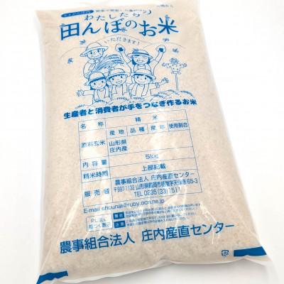 ふるさと納税 鶴岡市 令和7年鶴岡産 はえぬき 白米 5kg