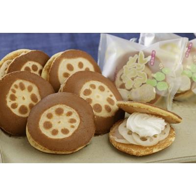 ふるさと納税 土浦市 レンコンどら焼き10個入