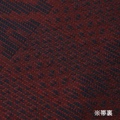 ふるさと納税 那珂川市 【博多織】八寸名古屋帯 OKANOオーダー献上博多帯:南天 なんてん(平仕立て) |  | 03