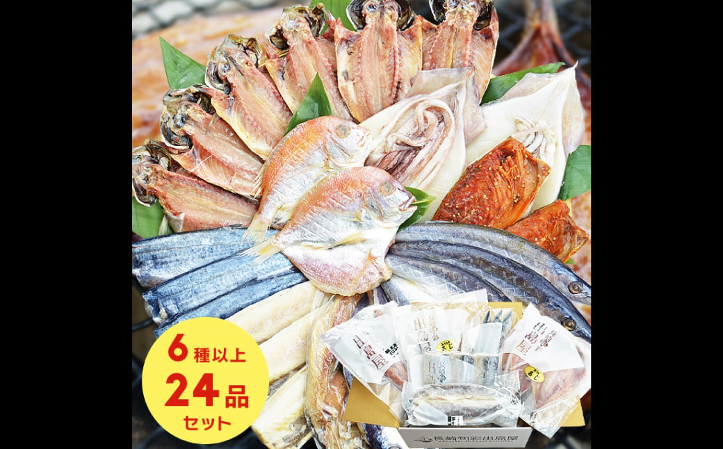 
お任せ 訳あり干物24枚 魚介 海鮮 魚 おつまみ 酒の肴 海の幸 長崎
