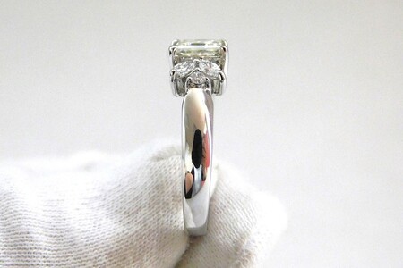 【ふるなび限定】【一点もの】Pt900　ベリーライトイエローダイヤ（1.045ct）リング　M19　K06081-H　FN-Limited-SP