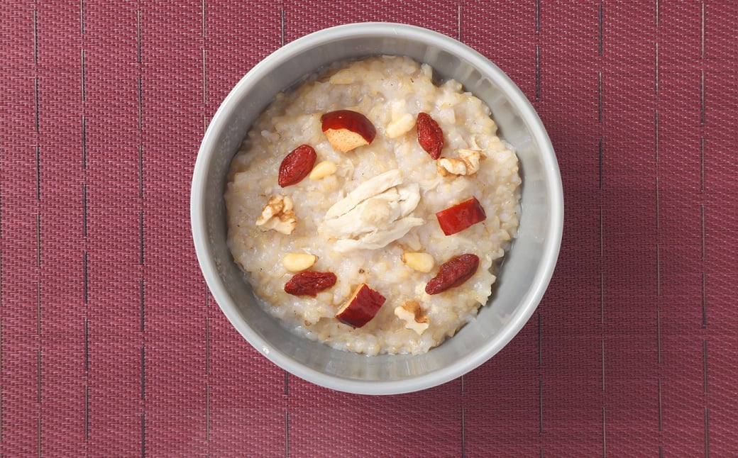 【全6回定期便】レトルト鶏塩粥セット ／ 230g×40個 合計120個 保存食 長期保存 