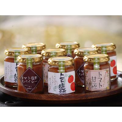 ふるさと納税 行方市 トマト麹ソース3種類(トマト塩糀/トマト塩糀スパイシー/トマト甘糀) 各3本 計9本セット