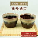 【ふるさと納税】蕎麦猪口(2個セット) [a9173] 高取焼 比古窯 【返礼品】添田町 ふるさと納税