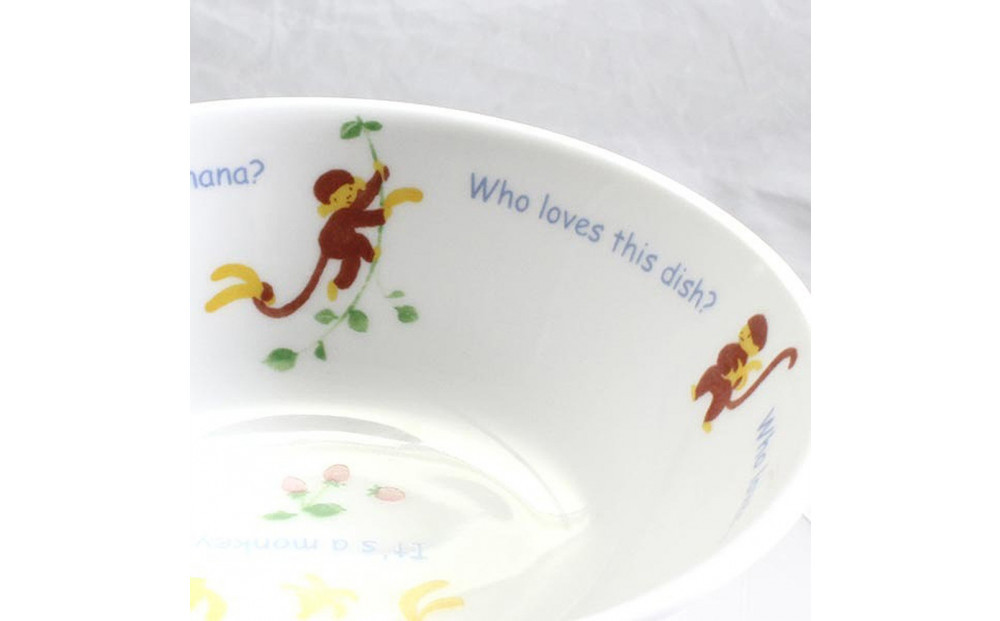 ナルミ みんなでたべよっ！ おやつ皿 240cc 40433-1014