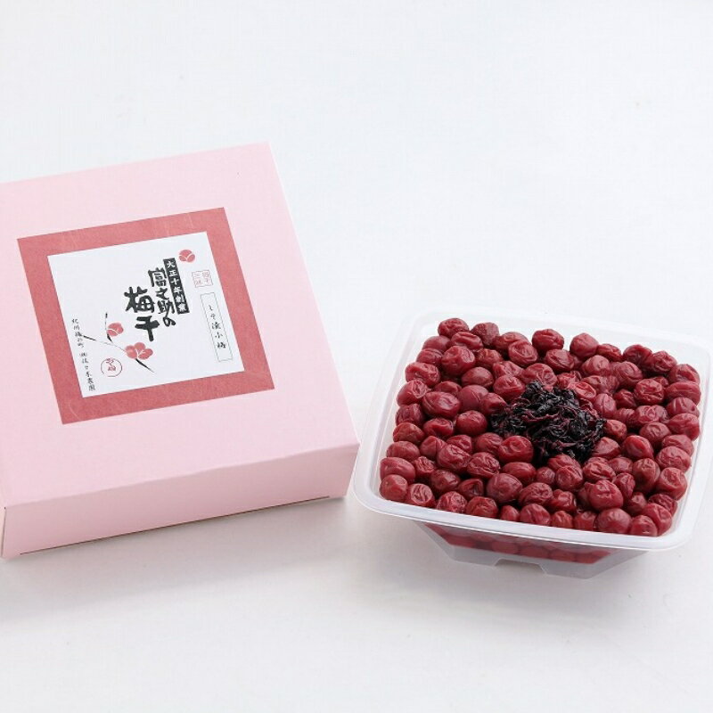 【ふるさと納税】 梅干し　富之助のしそ漬け小梅　700g / みなべ町 梅干し 梅干 紫蘇梅干し しそ梅干し 小梅 完熟 うめぼし 紀州南高梅 南高梅 塩分約13％ 昔ながら なつかしい 贈答 贈り物 ギフト プレゼント 進物 お弁当 おにぎり